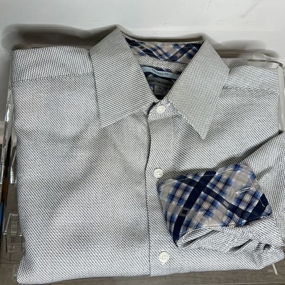 Johnston & Murphy Other - Johnson &Murphy Gray Button Down Shirt